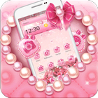 Pink Pearl Shining Theme icône