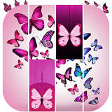 Papillon Piano Tuiles 2019 icône