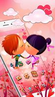 Poster Pink Romantic Love