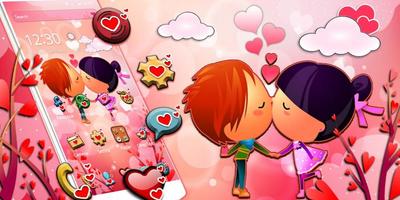 3 Schermata Pink Romantic Love