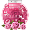 Pink Rose Mobile Theme