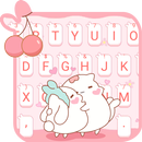 Pink Soft Love Theme&Emoji Keyboard APK