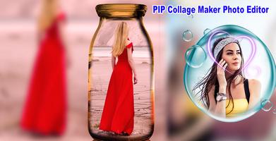 Pip Collage maker 3D : pip poster & pip camera ảnh chụp màn hình 3