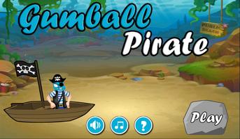 Gumball Pirate Adventure Affiche