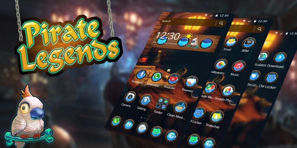 Pirate Ship Launcher Theme for Android - Download