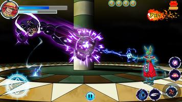 Battle of Super Saiyan Goku vs Monky D Luffy capture d'écran 2