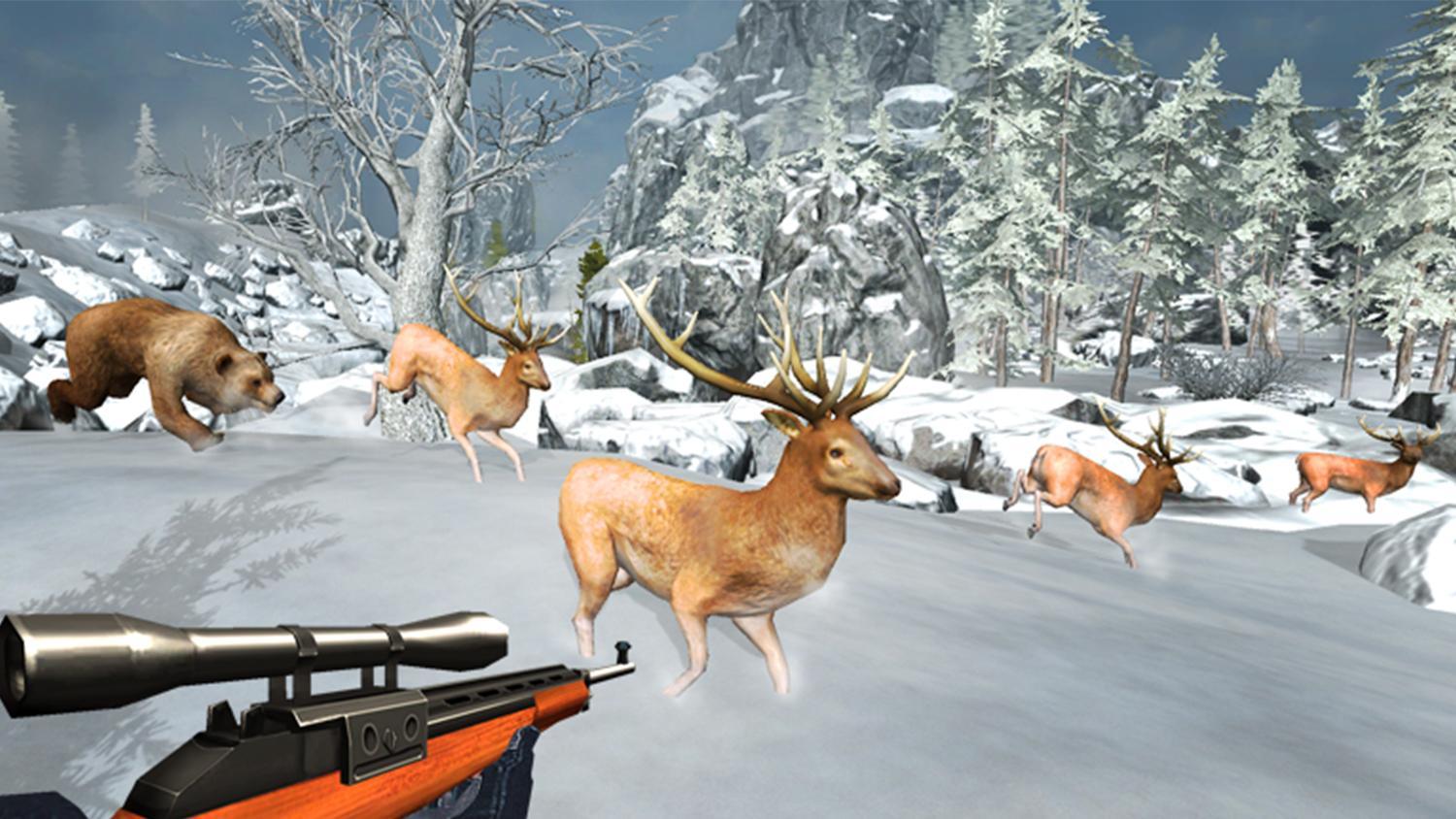 Deer Hunter Game - Free Hunting-poster.