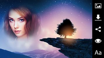 Nature Photo Frames Master الملصق