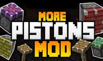 Pistons Mod for Minecraft PE Affiche