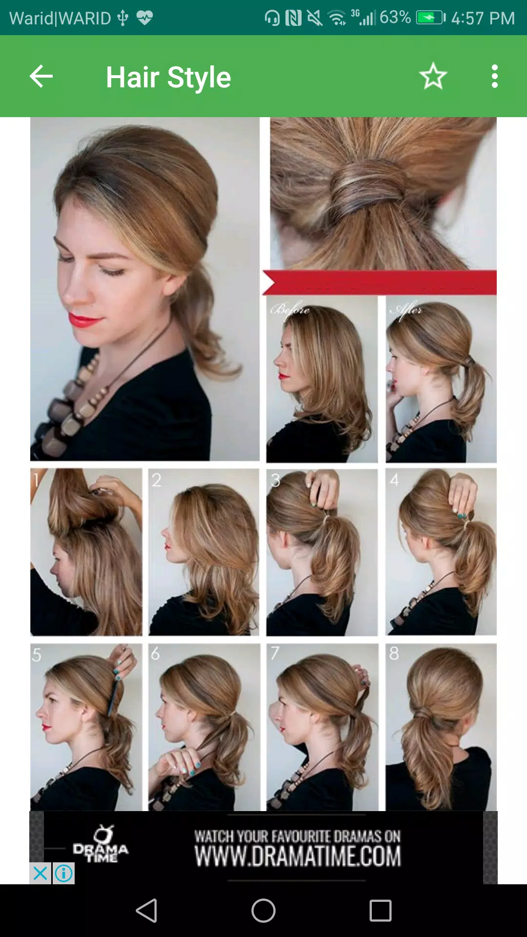 Hair Styles for Short And Damaged Hair APK pour Android Télécharger