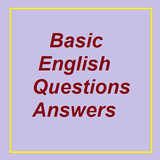 Basic English question answers icon