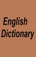 English Dictionary plakat