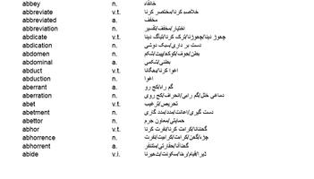 برنامه‌نما English to Urdu Dictionary عکس از صفحه
