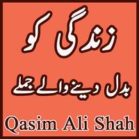 Qasim Ali Shah Book: Zara Num Hu - زرا نم ہو‎ Affiche