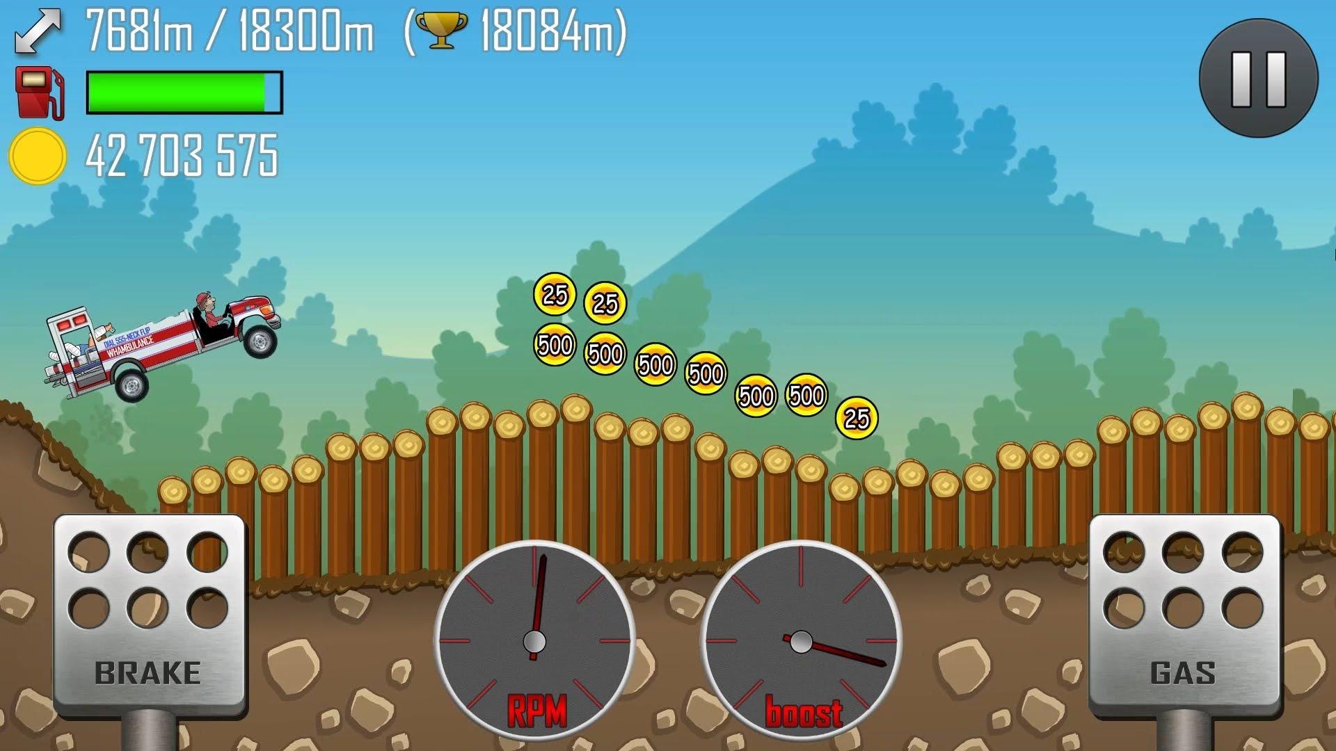 Игра андроид hill climb racing