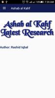 Ashab al Kahf latest Research poster