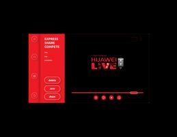 برنامه‌نما Huawei Live عکس از صفحه