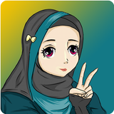 Hijab Style آئیکن