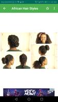 African Women Hair Style Step by Step ภาพหน้าจอ 1