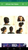 African Women Hair Style Step by Step capture d'écran 1