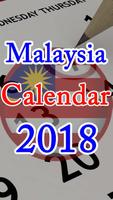 Malaysia Calendar 2018 plakat