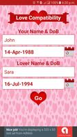 Zodiac Love Compatibility Plakat