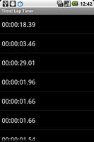 Time! Lap Timer captura de pantalla 1