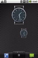 Classic elegant clock widget Affiche