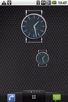 Classic elegant clock widget Cartaz
