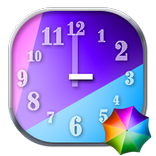 Colourful Clock Widget
