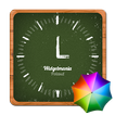 Shoolboard clock widget