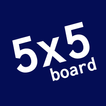 5x5 board – connect blocks, create patterns