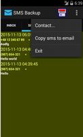 SMS Backup screenshot 1