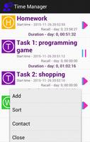 Time Manager syot layar 1