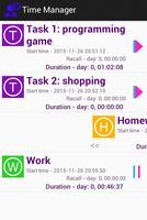 Time Manager syot layar 2