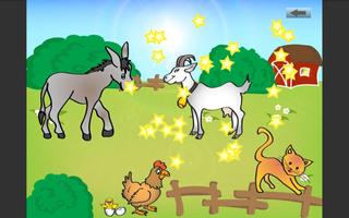 Tap animals for kids ảnh chụp màn hình 2