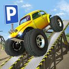 Obstacle Course Car Parking أيقونة