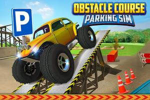 Obstacle Course Car Parking постер