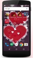 Valentine Heart Live Wallpaper capture d'écran 1