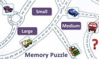 Memory Puzzle, Two Player Game Affiche