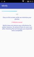 Minify photos, free up space Screenshot 1