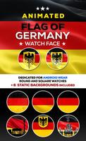 Animated German Flag Watchface-poster