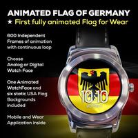 Animated German Flag Watchface screenshot 1