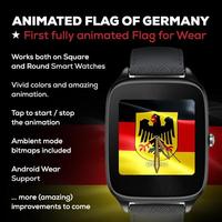 Animated German Flag Watchface screenshot 2