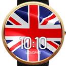 Animated UK Flag Watch Face APK