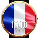 Animated French Flag WatchFace APK