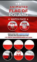 Animated Polish Flag Watchface الملصق