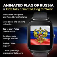 Animated Russia Flag WatchFace تصوير الشاشة 2