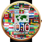 Flags of the World Watch Face أيقونة