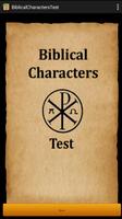 Bible Characters Test Cartaz